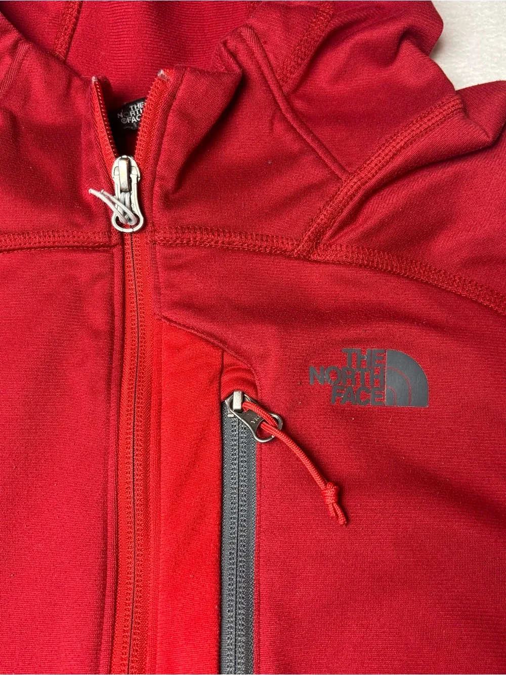 The North Face Men's Red Hooded Lightweight Jacket